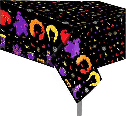 Vista 39 de 1 paquete de mantel de plástico con diseño de bandera americana del 4 de julio para fiesta, 54 x 87 pulgadas de largo, mantel rectangular para bufé