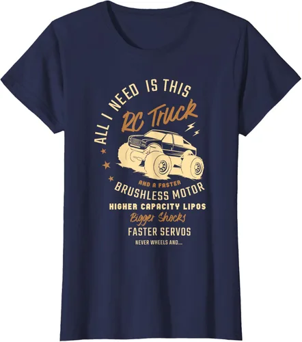 Vista 29 de Todo lo que necesito es este camión RC y una camiseta sin escobillas más rápida RC Motor Negro