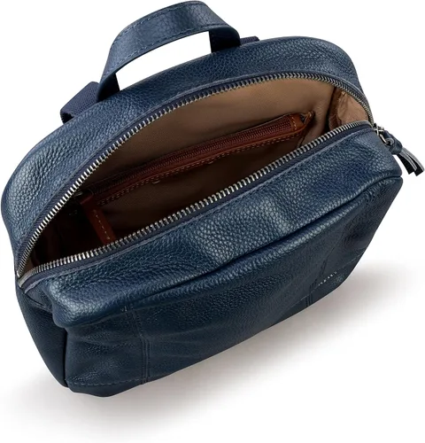 Vista 3 de The Sak Mochila De Young de cuero para mujer, Índigo, Mochila De Young en Cuero