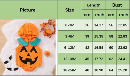 Vista 7 de Disfraz de Halloween mullido para bebés y niñas con estampado de cara de fantasma, sudadera con capucha para cosplay