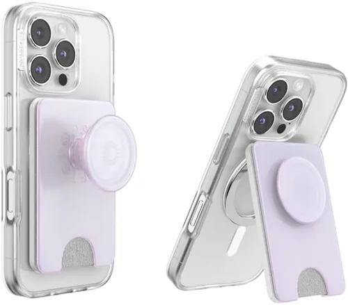Vista 37 de Cartera para teléfono PopSockets con patada expandible, tarjetero para teléfono - Negro