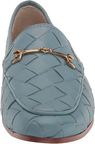 Vista 2 de Sam Edelman Loraine - Mocasines para mujer, Aspen Sky Woven, 8.5, Aspen Sky Woven