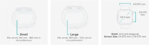 Vista 5 de Fitbit Versa Special Edition Smart Watch, tejido lavanda, talla única (correas S y L incluidas)