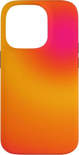 Vista 17 de Funda rosa naranja Aura Ombre para iPhone 17