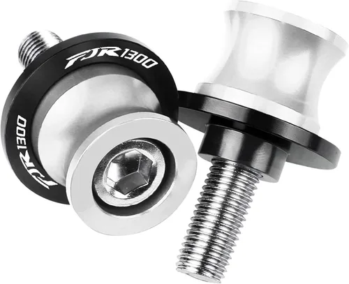 Vista 13 de Para Yamaha XJ6 Diversion XJR1300 FJR1300 FJR XJR 1300 6MM Accesorios de motocicleta CNC Carretes de basculante Tornillos de soporte deslizante