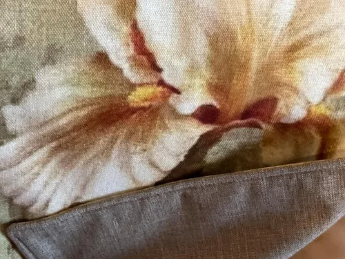 Vista 2 de Historie Naturelle Iris - Funda para reposacabezas para muebles, protectores de muebles, sofás biplazas, sillones reclinables, sillas de teatro
