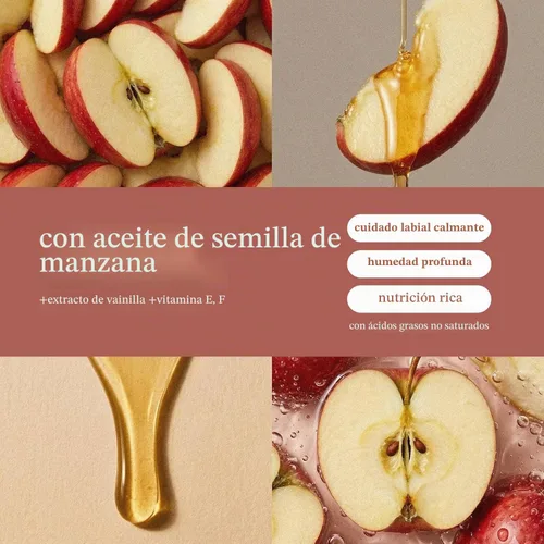 Vista 2 de NOONI Juego de aceite de labios coreano - Applevanilla & Applegoji - Brillo Applevanilla y Applegoji