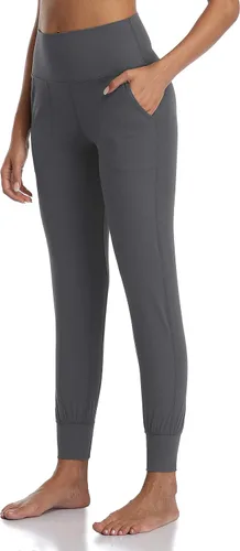 Vista 3 de Colorfulkoala - Joggers ajustados de cintura alta para mujer