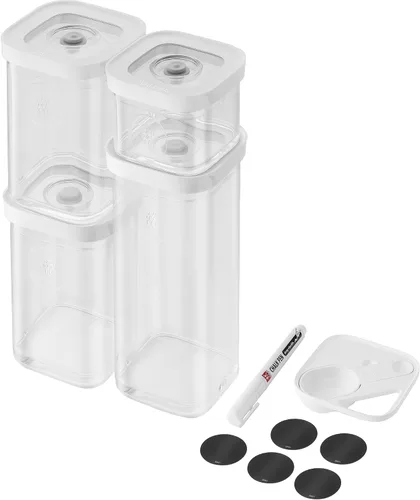 Vista 14 de ZWILLING - Organizador de almacenamiento Fresh & Save Cube, S, 0.35 cuartos de galón, organizadores y almacenamiento de despensa, plástico