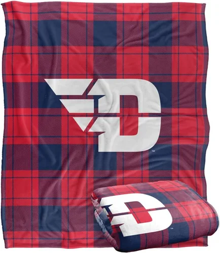 Vista 171 de LOGOVISION St John's University Campus Plaid Spirit Silky Touch Manta súper suave 36 x 58 pulgadas