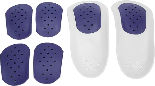 Vista 6 de Plantillas para zapatos con soporte de arco, plantilla unisex de soporte de arco para niños y adultos, transpirable, para corrección de pies