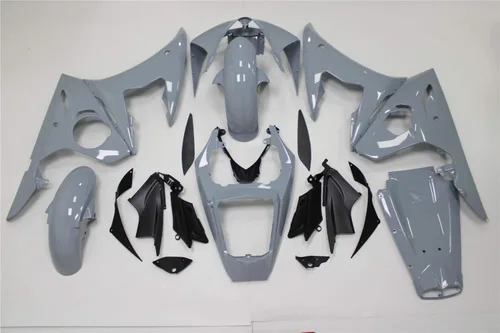 Vista 3 de Carenado para Yamaha YZF R6 2003-2005 y YZF R6S 2006-2009 (14 Nardo gris)