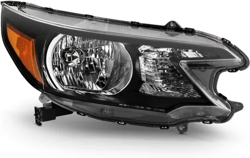 Vista 8 de AKKON - Compatible con Honda CR-V 2012 2013 2014 [tipo halógeno] repuesto de faro delantero izquierdo negro