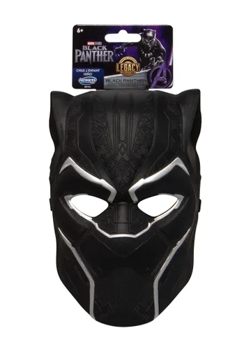 Vista 3 de Máscara Media de Black Panther para Adultos Multicolor