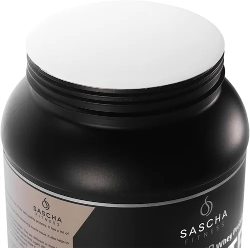 Vista 6 de Sascha Fitness Proteína hidrolizada de suero aislada, 100% alimentada con pasto (2.11 libras) (Sabor caramelo)