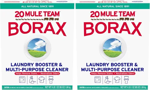 Vista 9 de Borax 20 Mule Team Potenciador de Detergente, 65 oz