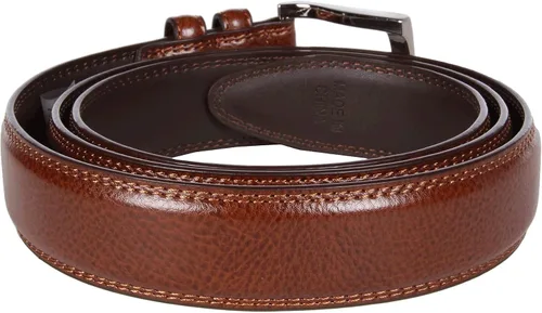 Vista 2 de Florsheim Cinturón de cuero de grano de guijarro de 1.260 in