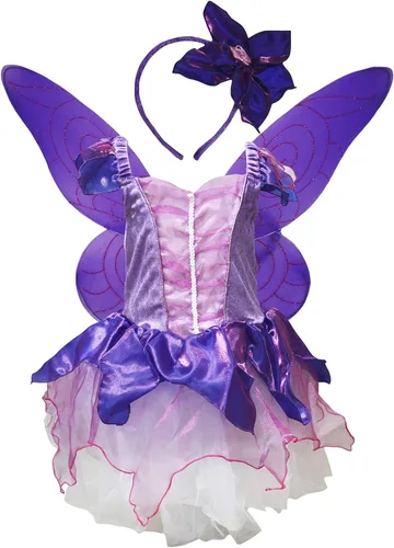 Vista 10 de Petitebella - Vestido de disfraz de hada 1-10 años