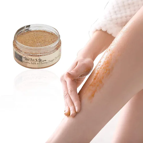 Vista 2 de karma organic Exfoliante exfoliante natural sin crueldad animal para mujer