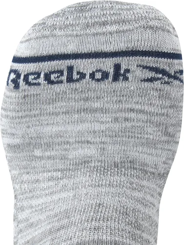 Vista 6 de Reebok Calcetines acolchados básicos de corte bajo transpirables para hombre (paquete de 6)