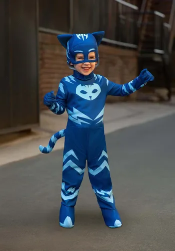 Vista 2 de Disfraz de gato de lujo PJ Masks, Multicolor