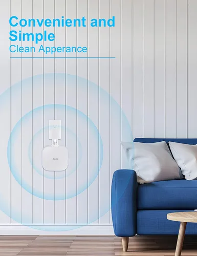 Vista 7 de COOLWUFAN Paquete de 2 soportes de montaje en pared para eero Pro 6 y Pro 6E