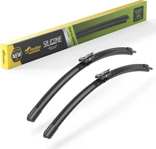 Vista 51 de Raidbee® Limpiaparabrisas de repuesto de 13 + 13 pulgadas para Jeep Wrangler 1999-2006 para todas las estaciones, calidad de equipo original