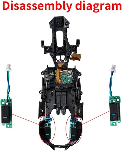 Vista 4 de Reemplazo del microinterruptor del tablero del botón del ratón compatible para el ratón Logit G900/G903 Gaming