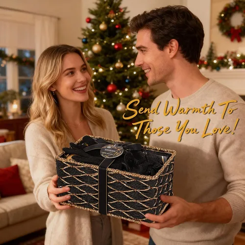 Vista 3 de 35 piezas de regalos de Navidad para mujeres y hombres, cesta de regalo de baño y cuerpo de carbón, kit de cuidado de la piel facial, regalo