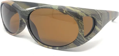 Vista 2 de Incredible Bargains Gafas de sol polarizadas unisex con ajuste sobre gafas de sol de camuflaje