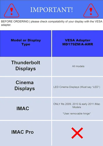 Vista 2 de Amer VESA Kit