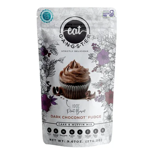 Vista 9 de eat G.A.N.G.S.T.E.R. Mezcla para pastel y muffins de canela Cinnawin, mezcla para hornear apta para alergias, sin granos, sin lácteos, sin frutos
