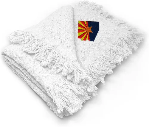 Vista 7 de Nursery Bedding Baby Blankets for Boys & Girls Arizona Flag State Cotton
