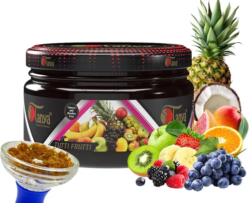 Vista 40 de Tanya Herbal Hookah Molasas 100% sin nicotina y tabaco Sabores de shisha de narguile orgánicos Mezcla de frutas Sabores de shisha 250g Frascos