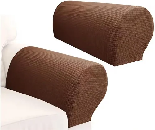 Vista 14 de Fundas elásticas beige a prueba de derrames y arañazos para sofá, sillón reclinable y sillón Ajuste fácil, tela lavable
