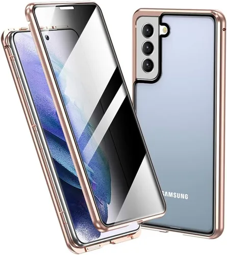 Vista 8 de Protector de pantalla para Galaxy S21 Ultra de 6,8 pulgadas de vidrio templado de doble cara incorporado protector de pantalla a prueba de golpes