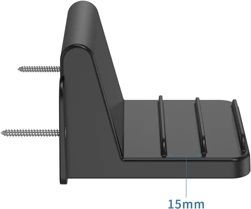 Vista 6 de Soporte de pared para tabletas, soporte de computadora ajustable para tabletas, teléfonos, lectores electrónicos