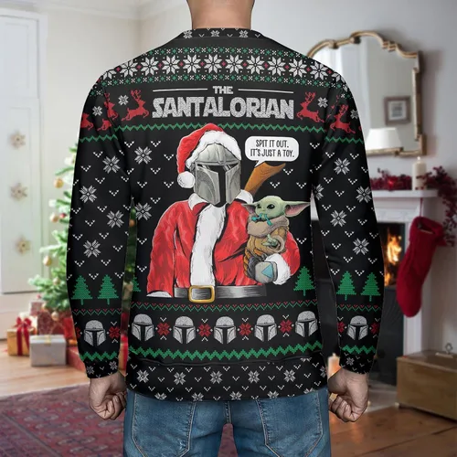 Vista 5 de 34HD Suéter feo de Navidad de película suéter feo de Navidad suéteres feos de película suéteres de película Púrpura