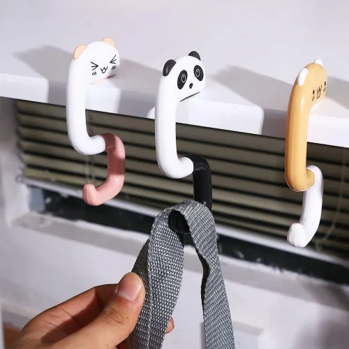 Vista 7 de Gancho para colgar bolsos, gancho plegable portátil para colgar bolsos, gancho de mesa para escritorio, debajo de la mesa, barra para colgar bolsos