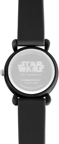 Vista 3 de Star Wars The Mandalorian - Reloj analógico de cuarzo con correa de silicona para niños