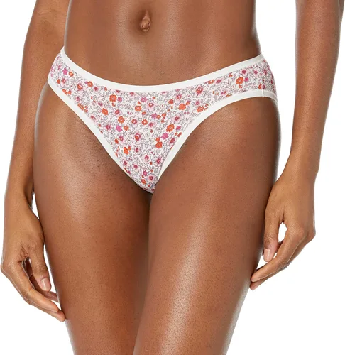 Vista 2 de Tienda Essentials - Calzones de algodón estilo bikini para mujer, paquete múltiple (disponibles en tallas extragrandes)
