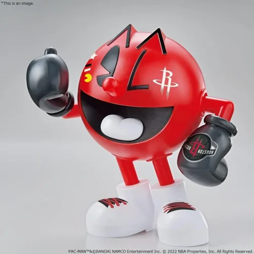Vista 2 de Bandai Hobby - NBA x Pac-Man - Houston Rockets, Bandai Spirits Kit de modelo básico