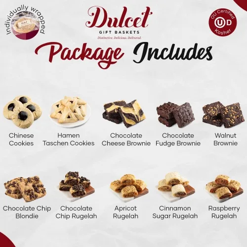 Vista 2 de Lata de galletas y brownie para el día del padre, deliciosos aperitivos de galletas recién horneados, brownie gourmet de chocolate real, deliciosos