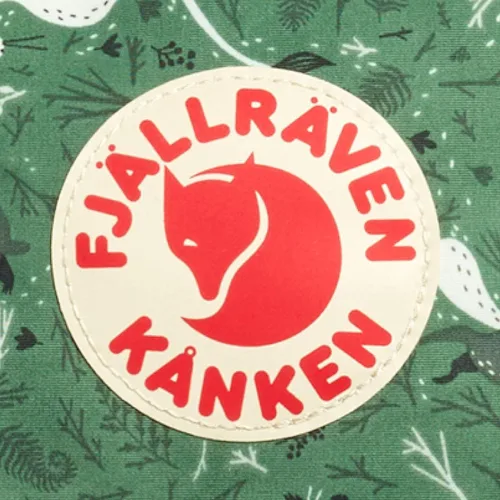 Vista 6 de Fjallraven Kanken Art Special Edition Mochila, fábula verde (GRNFAB976), talla única