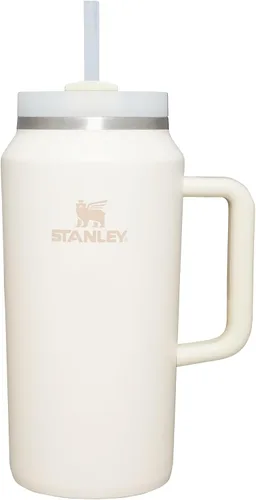 Vista 140 de STANLEY Quencher H2.0 Vaso Térmico con Asa y Pajita 64 oz Tapa Flowstate de 3 Posiciones Gran Capacidad para Viajes y Deportes Vaso de Acero