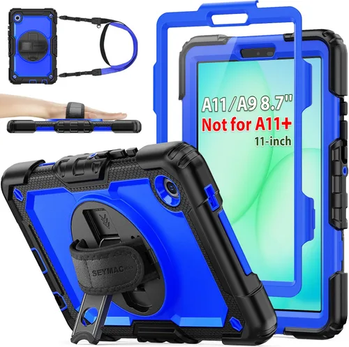 Vista 34 de SEYMAC stock Funda para Samsung Galaxy Tab A8 de 10.5 pulgadas, funda de protección contra caídas de cuerpo completo con protector de pantalla