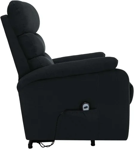 Vista 5 de Silla reclinable de masaje de pie, silla elevadora, sofá para el hogar, sillón reclinable eléctrico, silla de juegos, con bolsillo lateral, control