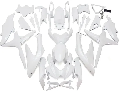 Vista 32 de Kit de carenado para Suzuki GSXR600 GSXR750 K4 2004 2005, carenados de inyección de plástico ABS, kit de carrocería BodyKit-Negro Strong & Durable