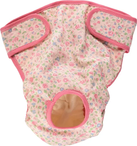 Vista 29 de Pañal lavable para perros - Se adapta a perros XS - Flores rosas Rosado floreado