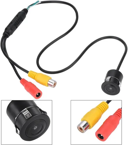 Vista 5 de Cámara de seguridad, mini cámara CCTV con cable 170°gran angular para el coche